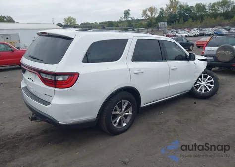 2016 Dodge Durango Limited from USA, damaged, VIN 1C4RDJDGXGC353606